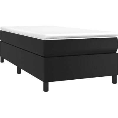 vidaXL Boxspringbett - Schwarz - 80x200 cm vidaXL Boxspringbett - Schwarz - 80x200 cm