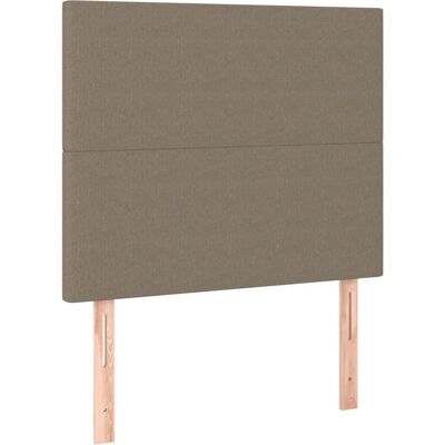 vidaXL Kopfteil Taupe - Klassisches Design, Höhenverstellbar, 2 Stück vidaXL Kopfteil Taupe - Klassisches Design, Höhenverstellbar, 2 Stück