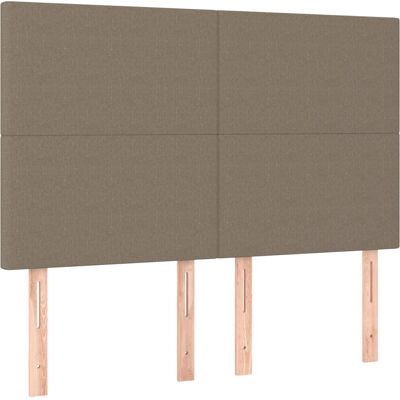 VidaXL Kopfteil Taupe - Elegantes Klassikdesign - Verstellbare Höhe VidaXL Kopfteil Taupe - Elegantes Klassikdesign - Verstellbare Höhe