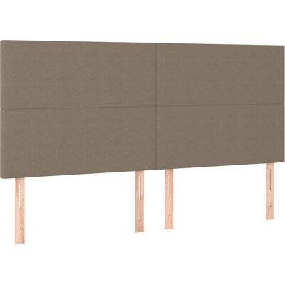 VidaXL Kopfteil Taupe - Elegantes Klassisches Design - Kopfteil VidaXL Kopfteil Taupe - Elegantes Klassisches Design - Kopfteil