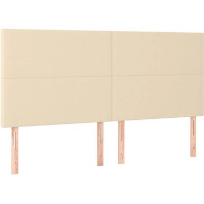 VidaXL Kopfteil/Fußteil - Elegantes Klassisches Design - Atmungsaktiver Polyester - Verstellbare Höhe - Stabile Holzbeine - Mit Montageanleitung VidaXL Kopfteil/Fußteil - Elegantes Klassisches Design - Atmungsaktiver Polyester - Verstellbare Höhe - Stabile Holzbeine - Mit Montageanleitung