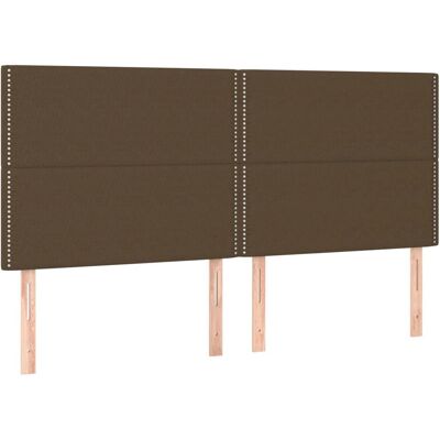 vidaXL Kopfteil - Dunkelbraun - Höhenverstellbar - Elegantes Design - 180cm vidaXL Kopfteil - Dunkelbraun - Höhenverstellbar - Elegantes Design - 180cm