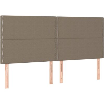 VidaXL Kopfteil - Taupe - Klassisches Elegantes Design VidaXL Kopfteil - Taupe - Klassisches Elegantes Design