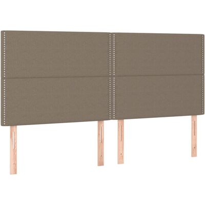 VidaXL Kopfteil Taupe - Kopfteil VidaXL Kopfteil Taupe - Kopfteil