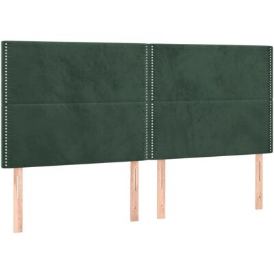 VidaXL Kopfteil - Dunkelgrün - Elegantes Klassisches Design VidaXL Kopfteil - Dunkelgrün - Elegantes Klassisches Design