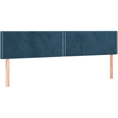 vidaXL Kopfteil Dunkelblau - Elegantes Klassikdesign vidaXL Kopfteil Dunkelblau - Elegantes Klassikdesign