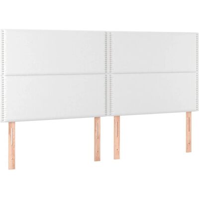 VidaXL Kopfteil - Weiß - Elegant, Verstellbar, Langlebig - Kopfteil VidaXL Kopfteil - Weiß - Elegant, Verstellbar, Langlebig - Kopfteil