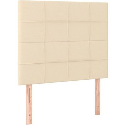 vidaXL Kopfteil - Creme - Höhenverstellbar - Bettzubehör vidaXL Kopfteil - Creme - Höhenverstellbar - Bettzubehör