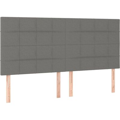 vidaXL Kopfteil 80x5x78/88 cm - Modernes Grau - Kopfteil vidaXL Kopfteil 80x5x78/88 cm - Modernes Grau - Kopfteil