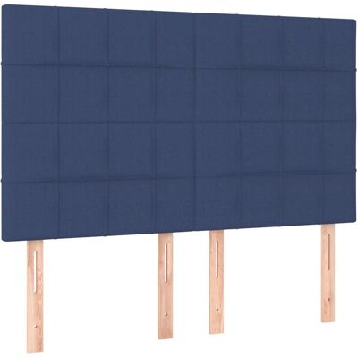 vidaXL Kopfteil - 4 Blaue Stoffe Verstellbare Betten vidaXL Kopfteil - 4 Blaue Stoffe Verstellbare Betten