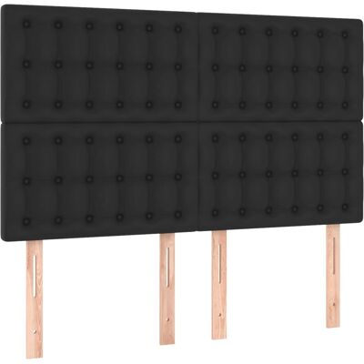 VidaXL Schwarzes Kopfteil - Headboard VidaXL Schwarzes Kopfteil - Headboard