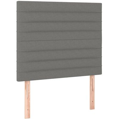 vidaXL Kopfteile Dunkelgrau - Kopfteil - Klassisches Design - Passt in jedes Schlafzimmer vidaXL Kopfteile Dunkelgrau - Kopfteil - Klassisches Design - Passt in jedes Schlafzimmer