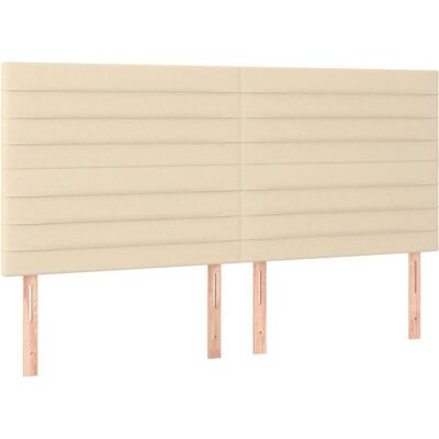 VidaXL Kopfteil/Fußteil Creme - Elegantes Klassikdesign VidaXL Kopfteil/Fußteil Creme - Elegantes Klassikdesign