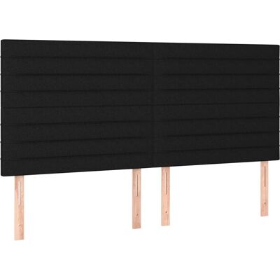 vidaXL Kopfteile - Elegantes Klassisches Design - Schwarz vidaXL Kopfteile - Elegantes Klassisches Design - Schwarz