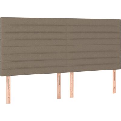 vidaXL Kopfteil Taupe - Elegantes Klassisches Design vidaXL Kopfteil Taupe - Elegantes Klassisches Design