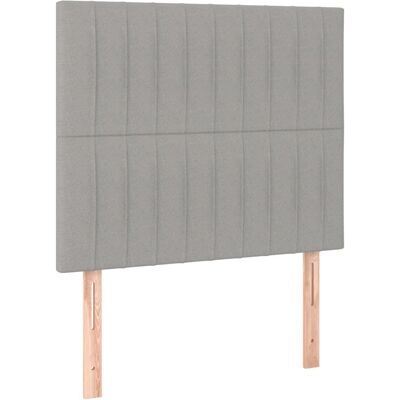 vidaXL Kopfteil - Hellgrau - Elegantes klassisches Design vidaXL Kopfteil - Hellgrau - Elegantes klassisches Design