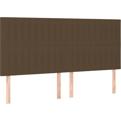 vidaXL Kopfteile - Dunkelbraun - Höhenverstellbar - Elegantes Klassikdesign - 160cm vidaXL Kopfteile - Dunkelbraun - Höhenverstellbar - Elegantes Klassikdesign - 160cm