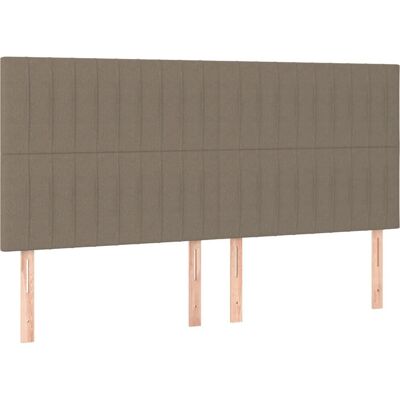 vidaXL Kopfteile - Taupe - Klassisches Design - Unterstützung vidaXL Kopfteile - Taupe - Klassisches Design - Unterstützung