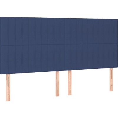 vidaXL Kopfteile - Blau - Elegantes klassisches Design - Bett Zubehör vidaXL Kopfteile - Blau - Elegantes klassisches Design - Bett Zubehör