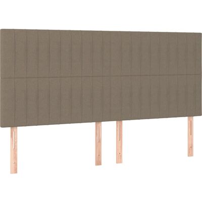 vidaXL Hoch Kopfteilen - Kopfteilen, Taupe, 180cm vidaXL Hoch Kopfteilen - Kopfteilen, Taupe, 180cm