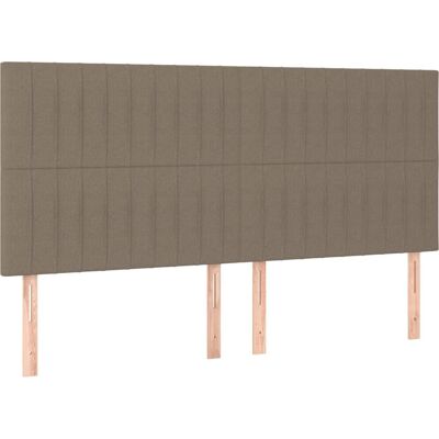 vidaXL Kopfteile Taupe - Kopfteil/Fußteil vidaXL Kopfteile Taupe - Kopfteil/Fußteil