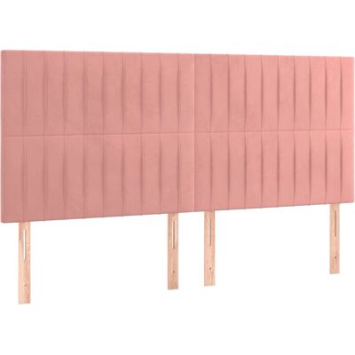 vidaXL Kopfteile Pink - Klassisches Elegantes Design vidaXL Kopfteile Pink - Klassisches Elegantes Design