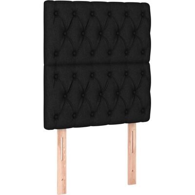 vidaXL Kopfteile 2 Stk. Schwarz - Kopfteil - Schwarz vidaXL Kopfteile 2 Stk. Schwarz - Kopfteil - Schwarz