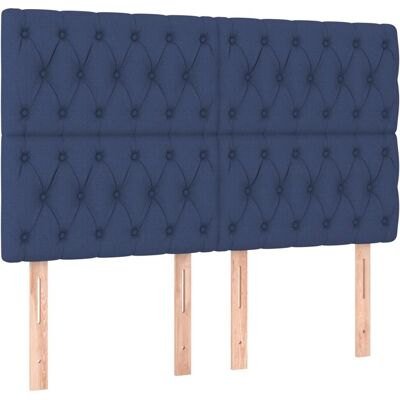 vidaXL Kopfteile - Höhenverstellbar - Atmungsaktiver Stoff - Robuste Holzbeine - Kopfteil für Bett vidaXL Kopfteile - Höhenverstellbar - Atmungsaktiver Stoff - Robuste Holzbeine - Kopfteil für Bett