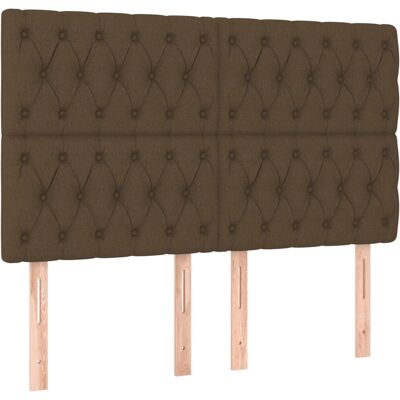 vidaXL Kopfteile 180x7x118/128 cm - Dunkelbraun vidaXL Kopfteile 180x7x118/128 cm - Dunkelbraun