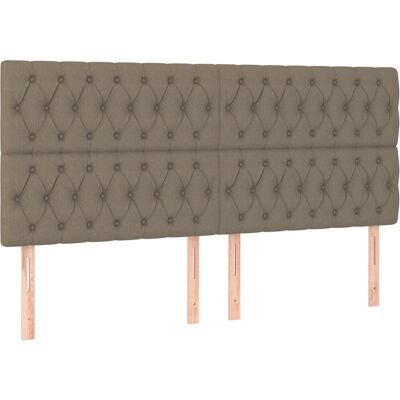 vidaXL Kopfteile - Taupe - Höhenverstellbar - Elegantes Klassisches Design vidaXL Kopfteile - Taupe - Höhenverstellbar - Elegantes Klassisches Design