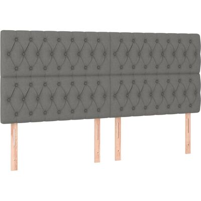 vidaXL Kopfteile - Dunkelgrau - Elegantes Klassikdesign vidaXL Kopfteile - Dunkelgrau - Elegantes Klassikdesign