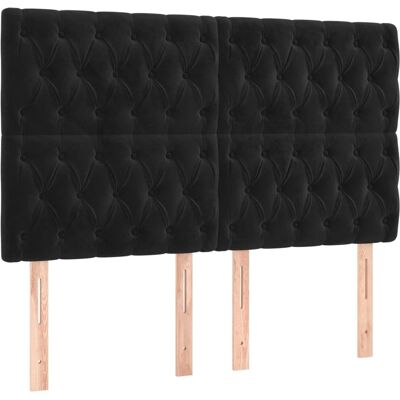 MAISONCHIC 80x7x78/88cm Velvet Headboard - Headboard MAISONCHIC 80x7x78/88cm Velvet Headboard - Headboard