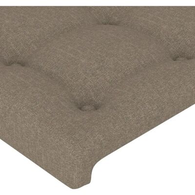 vidaXL Kopfteile - Taupe, 200x5x78/88 cm, 4 Stück vidaXL Kopfteile - Taupe, 200x5x78/88 cm, 4 Stück