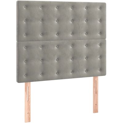 VidaXL Kopfteil - Hellgrau - Elegantes klassisches Design VidaXL Kopfteil - Hellgrau - Elegantes klassisches Design