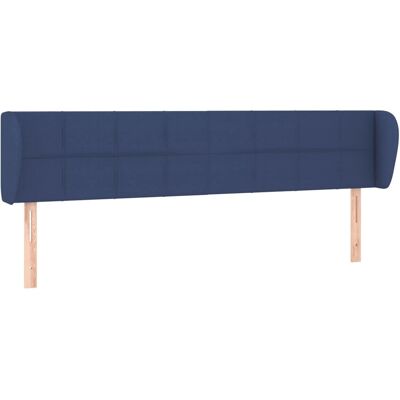 vidaXL Kopfteil Blau - Kopfteil, Verstellbar, Langlebig Stoff vidaXL Kopfteil Blau - Kopfteil, Verstellbar, Langlebig Stoff