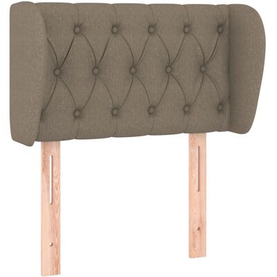 vidaXL Kopfteil mit Ohren Taupe - Kopfteil vidaXL Kopfteil mit Ohren Taupe - Kopfteil