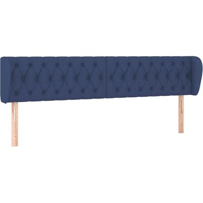 vidaXL Blaue Ohrenkopfteil - Betthaupt vidaXL Blaue Ohrenkopfteil - Betthaupt
