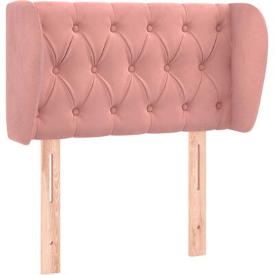 VidaXL Kopfteil Rosa - Eleganter Samt mit Verstellbarer Höhe VidaXL Kopfteil Rosa - Eleganter Samt mit Verstellbarer Höhe