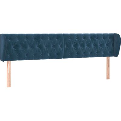 vidaXL Kopfteil - Dunkelblau - Elegantes klassisches Design vidaXL Kopfteil - Dunkelblau - Elegantes klassisches Design