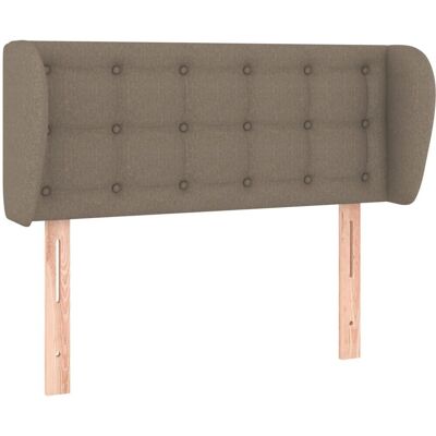 vidaXL Kopfteil mit Ohren Taupe - Kopfteil vidaXL Kopfteil mit Ohren Taupe - Kopfteil