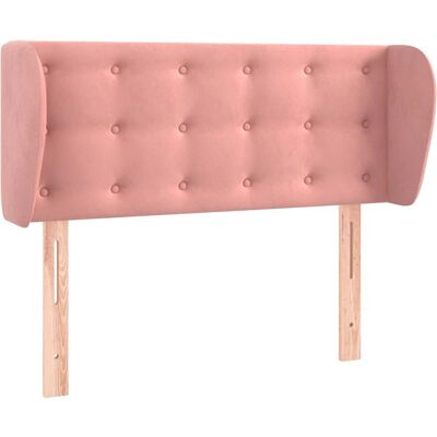 vidaXL Roze hoofdbord met oren - Hoofdbord vidaXL Roze hoofdbord met oren - Hoofdbord