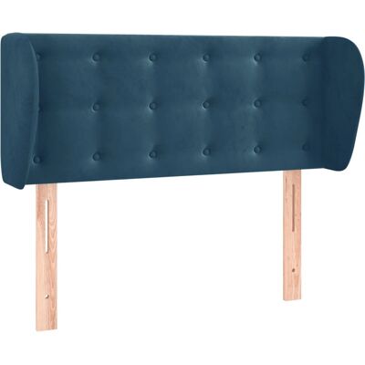 vidaXL Hoofdbord met Oren Donkerblauw - Hoofdbord vidaXL Hoofdbord met Oren Donkerblauw - Hoofdbord