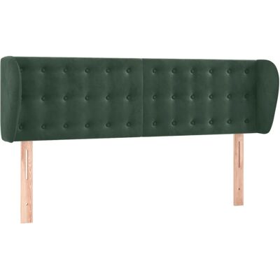 VidaXL Kopfteil Dunkelgrün - Elegantes Samtalsdesign VidaXL Kopfteil Dunkelgrün - Elegantes Samtalsdesign