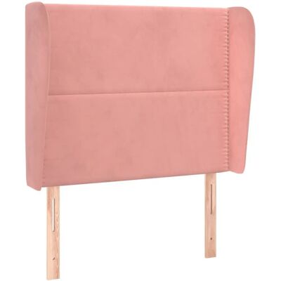 vidaXL Rosa Kopfteil - Elegantes Klassikdesign, Weicher Samt, Höhenverstellbar vidaXL Rosa Kopfteil - Elegantes Klassikdesign, Weicher Samt, Höhenverstellbar