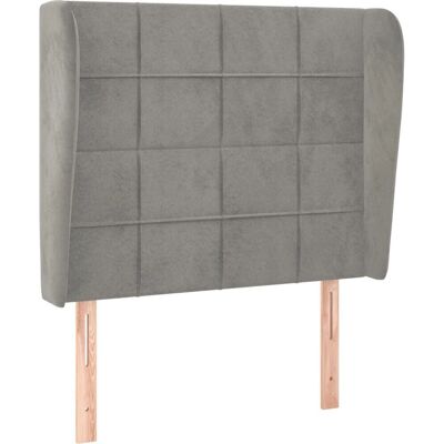 VidaXL Kopfteil Hellgrau - Höhenverstellbares Kopfteil - Elegantes Design VidaXL Kopfteil Hellgrau - Höhenverstellbares Kopfteil - Elegantes Design