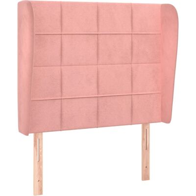 vidaXL Kopfteil Pink Samt Höhenverstellbar - Kopfteil vidaXL Kopfteil Pink Samt Höhenverstellbar - Kopfteil