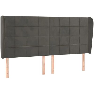 vidaXL 3118012 Kopfteil - Klassisches Samt Schwarz Bettkopfstütze vidaXL 3118012 Kopfteil - Klassisches Samt Schwarz Bettkopfstütze