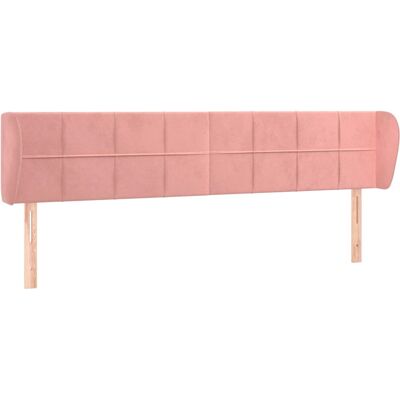 vidaXL 203x23x118/128 cm Pink Kopfteil - Kopfteil vidaXL 203x23x118/128 cm Pink Kopfteil - Kopfteil