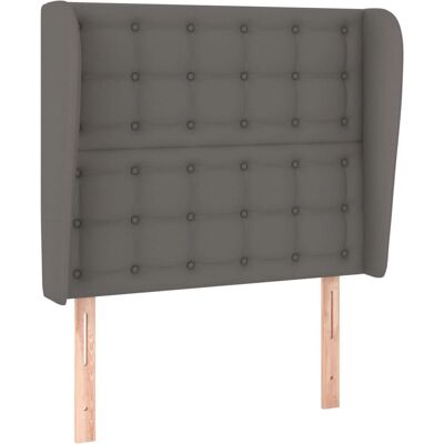 VidaXL Graues Kopfteil - Elegantes Bettkopfteil VidaXL Graues Kopfteil - Elegantes Bettkopfteil