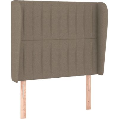 VidaXL Kopfteil - Taupe - Höhenverstellbar - Elegantes Klassikdesign - Bettzubehör VidaXL Kopfteil - Taupe - Höhenverstellbar - Elegantes Klassikdesign - Bettzubehör